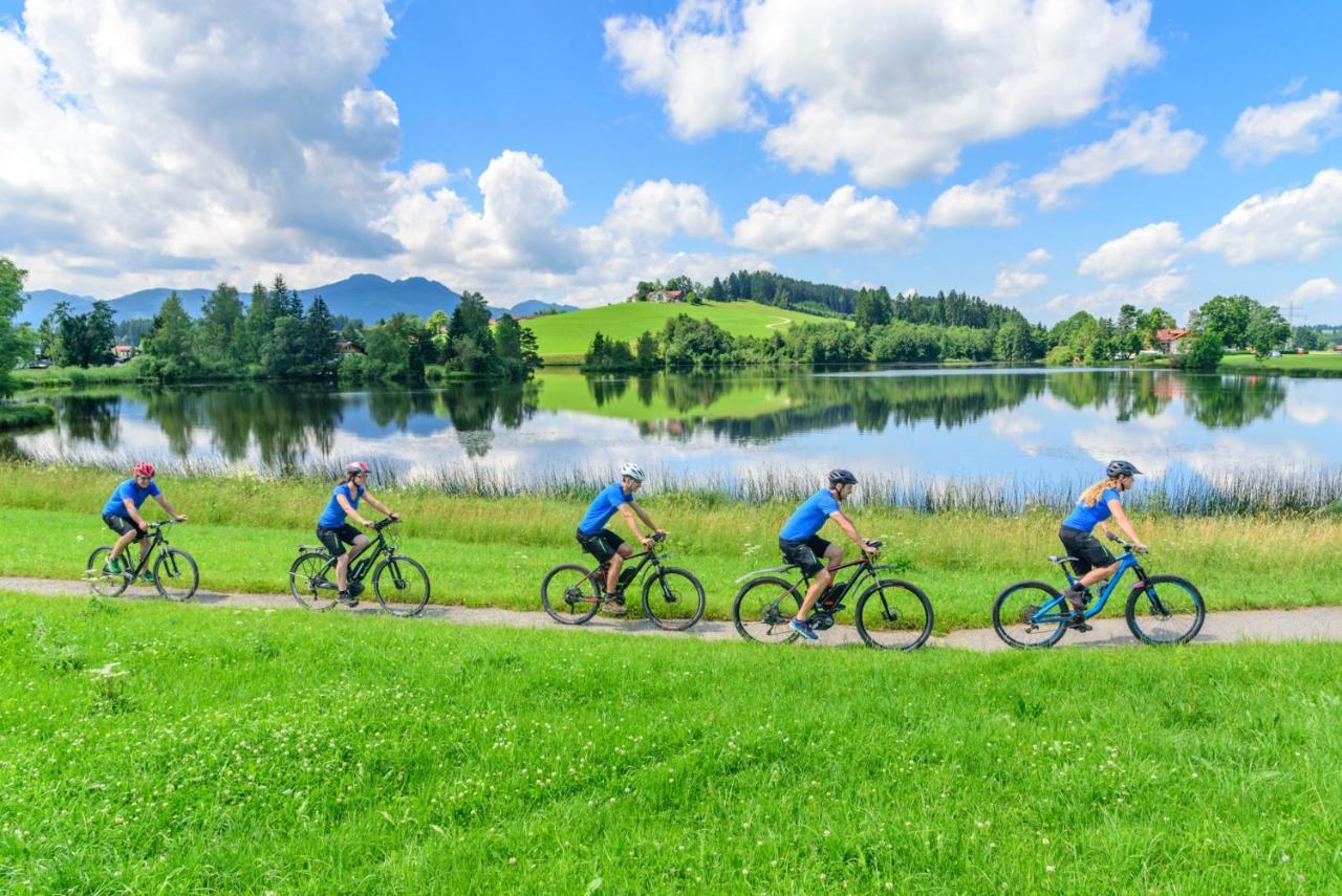 Direkt Am See Mit Bergblick 시그 외부 사진